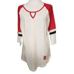 UG Apparel Womens North Carolina State Wolfpack Raglan Sleeve Tunic Shirt 3X